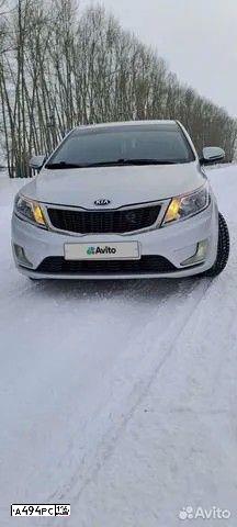 Фото автомобиля LADA 1119 KALINA, 2007 — госномер У494ХТ16. Цвет: Темный Сине-Фиолетовый