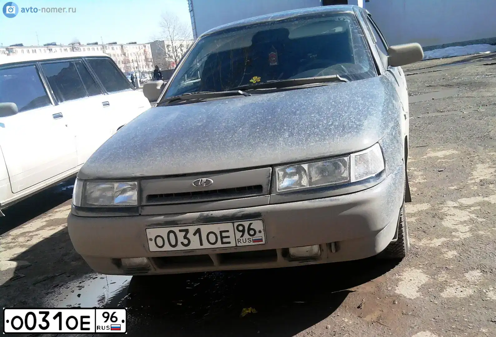 Фото автомобиля ВАЗ21124, 2006 — госномер О031ОЕ96. Цвет: ЧЕРНЫЙ