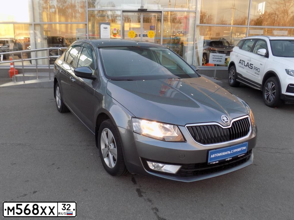 Фото автомобиля SKODA OCTAVIA, 2014 — госномер С915МЕ136. Цвет: ТЕМНО-СЕРЫЙ
