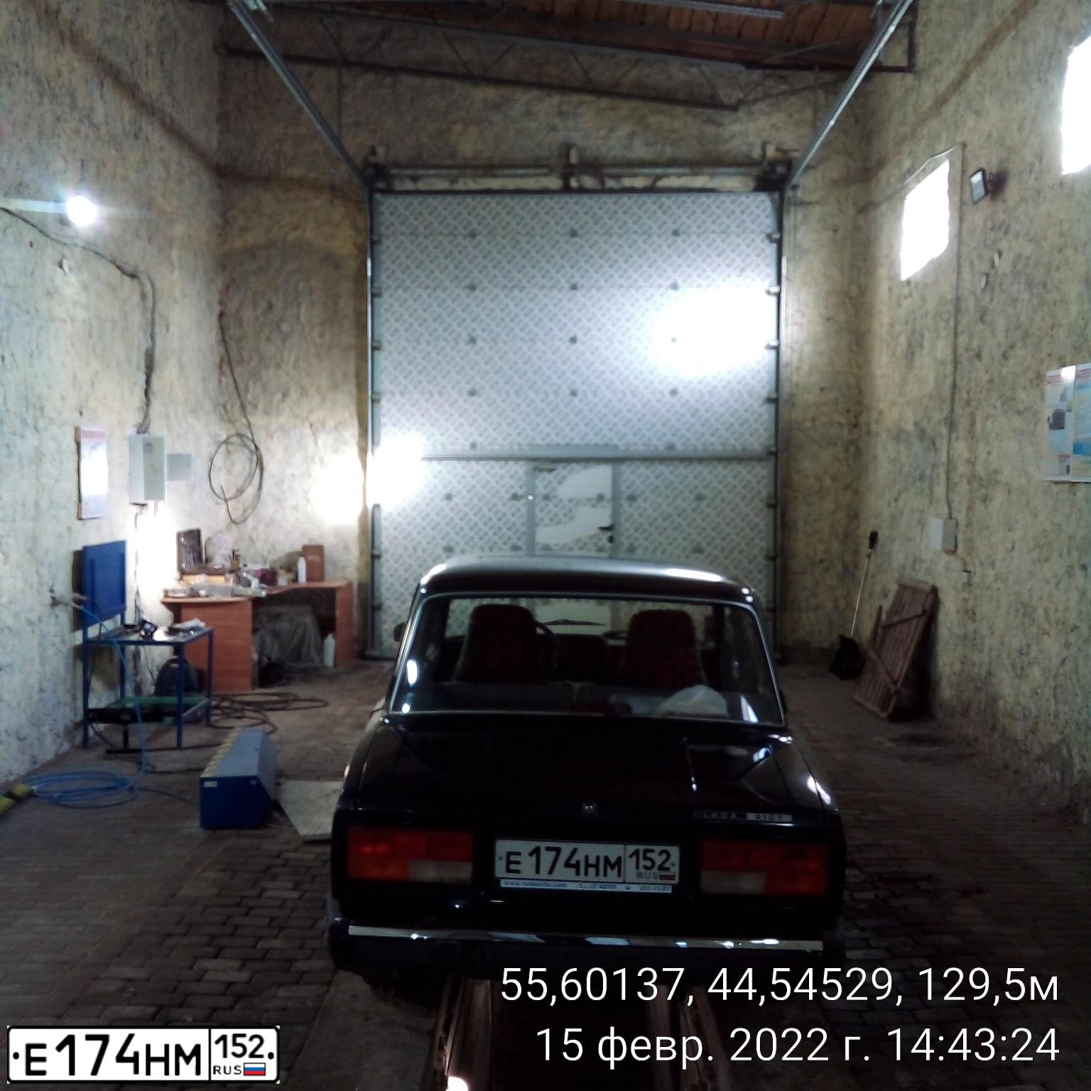 Фото автомобиля LADA 2107, 2011 — госномер У174НМ152. Цвет: Коричневый