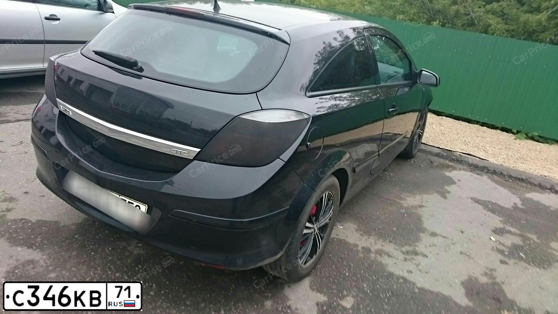 Фото автомобиля OPEL ASTRA, 2006 — госномер Е935ОА193. Цвет: ЧЕРНЫЙ