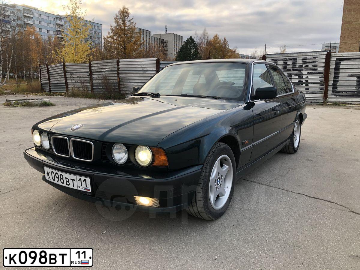 Фото автомобиля BMW SERIE 5, 1995 — госномер Т789СС152. Цвет: Темно-зеленый