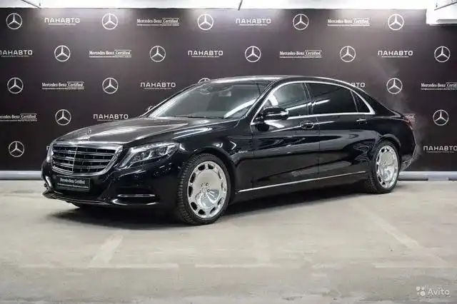 Фото автомобиля MERCEDES S-KLASSE, 2016 — госномер М707АВ797. Цвет: ЧЕРНЫЙ