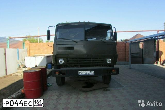 Фото автомобиля KAMAZ 5410 /6X4/, 1994 — госномер Р044ЕС161. Цвет: Хаки