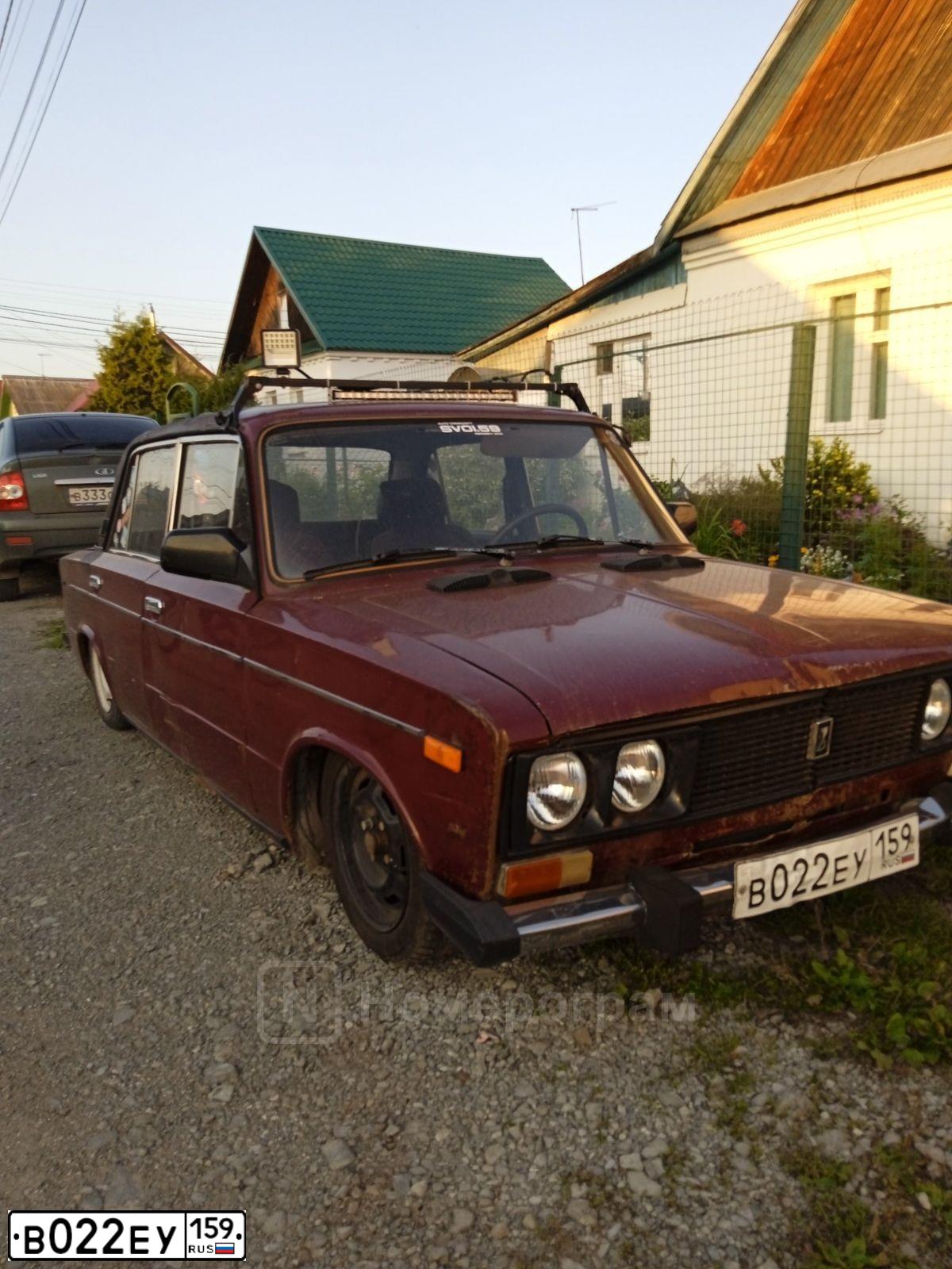 Фото автомобиля LADA 2106, 1996 — госномер В022ЕУ159