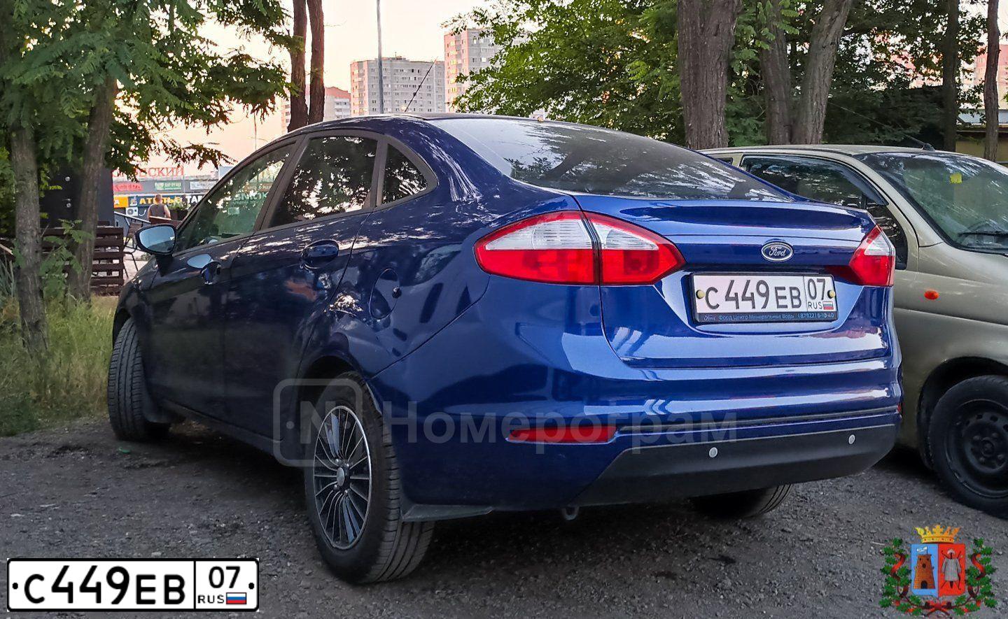 Фото автомобиля VOLKSWAGEN POLO, 2019 — госномер Е462ВВ11. Цвет: СЕРО-СИНИЙ