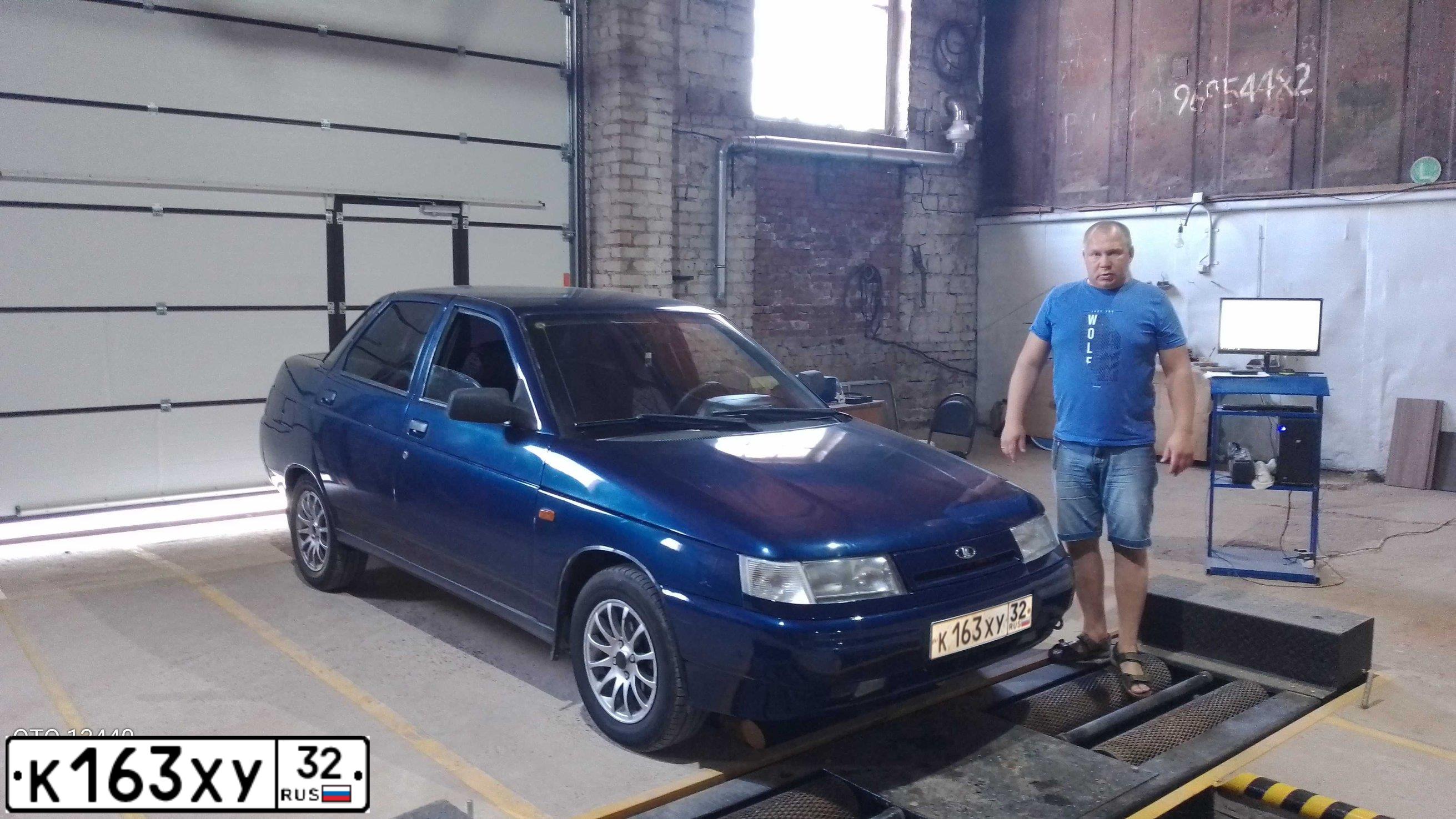 Фото автомобиля LADA 2110, 2005 — госномер Х818АЕ250. Цвет: сине-зеленый
