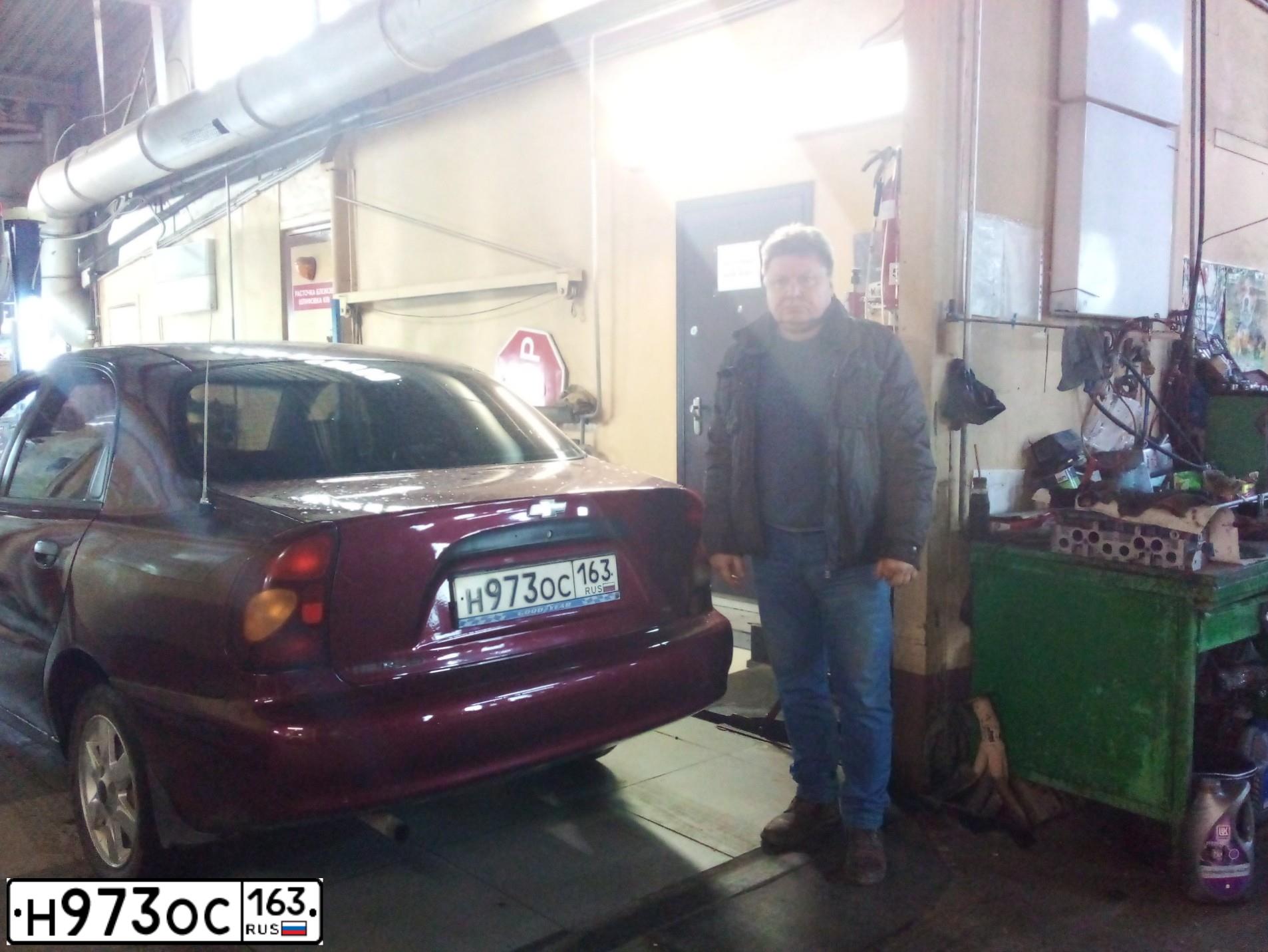 Фото автомобиля ZAZ LANOS, 2006 — госномер К944ХА763. Цвет: ВИШНЕВЫЙ