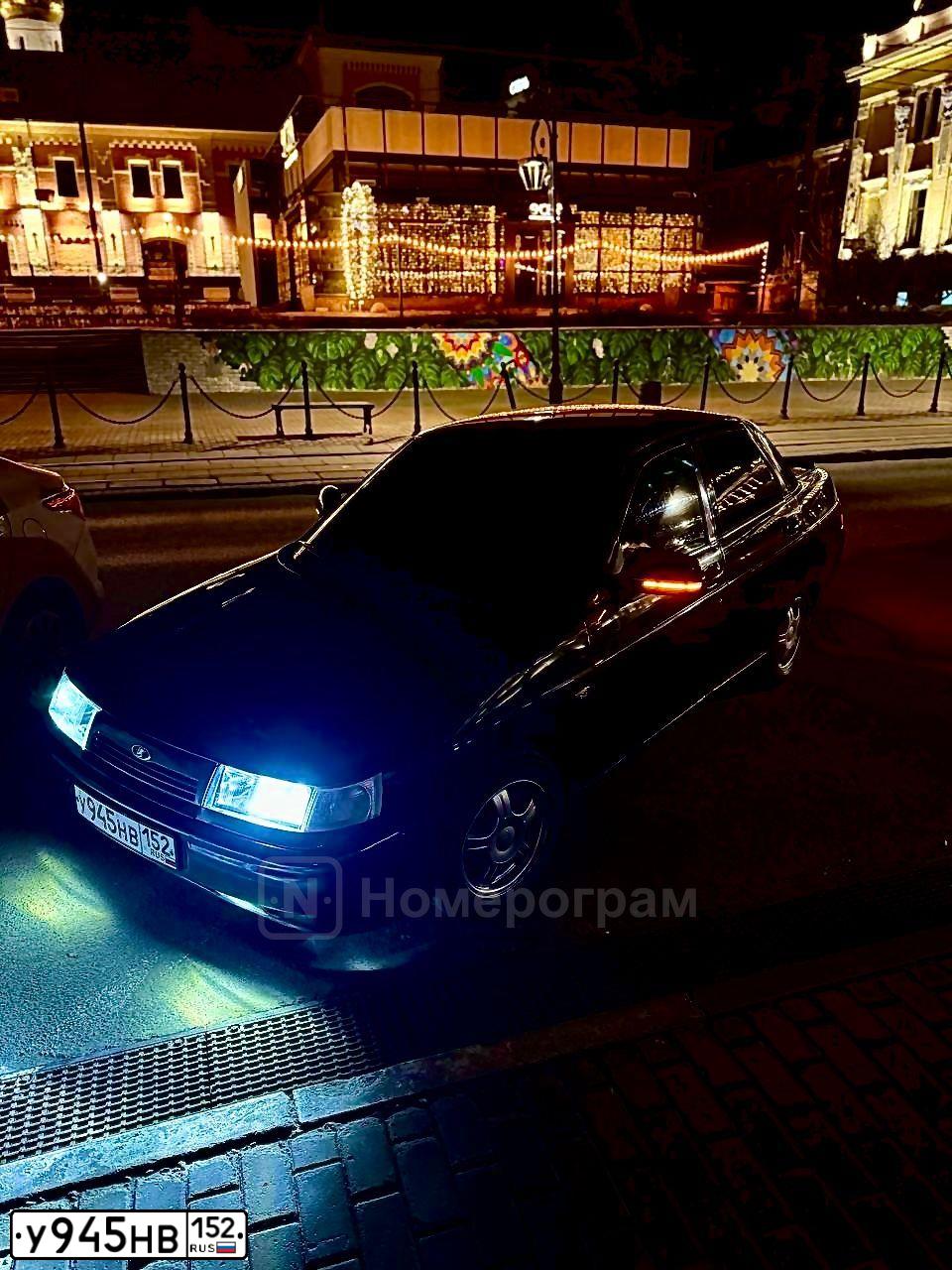 Фото автомобиля LADA 2110, 2007 — госномер К494АВ37. Цвет: ЧЕРНЫЙ