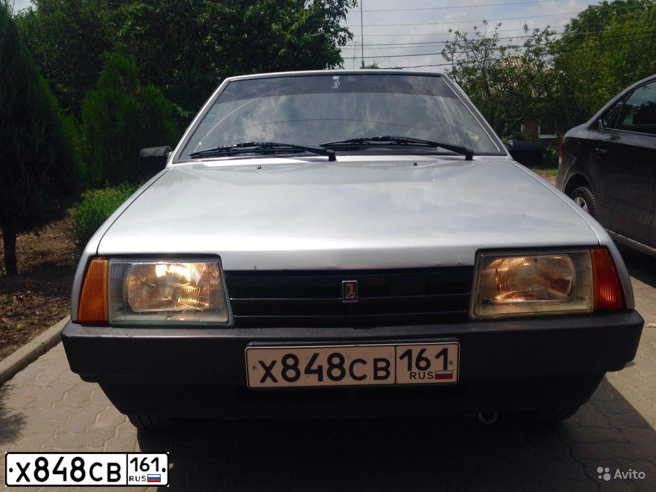 Фото автомобиля LADA 2109 SAMARA, 2004 — госномер Х848СВ161. Цвет: СЕРЫЙ