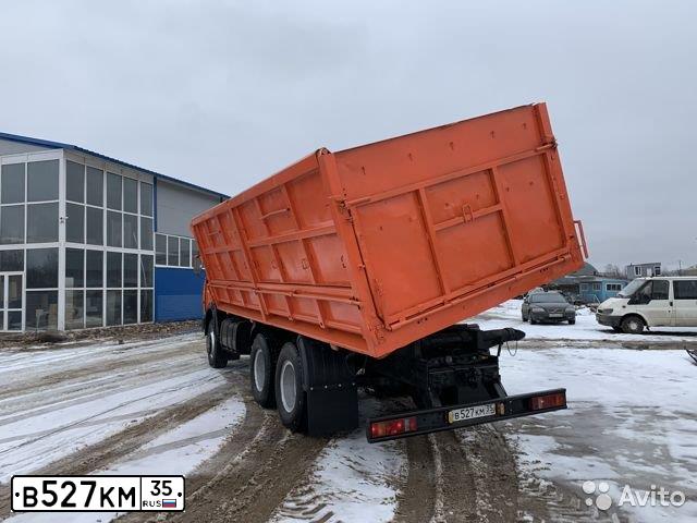Фото автомобиля KAMAZ 53229 /6X4/, 2011 — госномер Х737АР76. Цвет: ОРАНЖЕВЫЙ