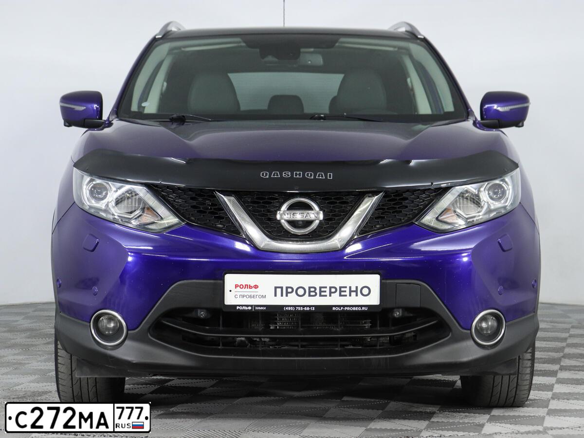 Фото автомобиля NISSAN QASHQAI, 2014 — госномер Т921СТ124. Цвет: Темно-синий