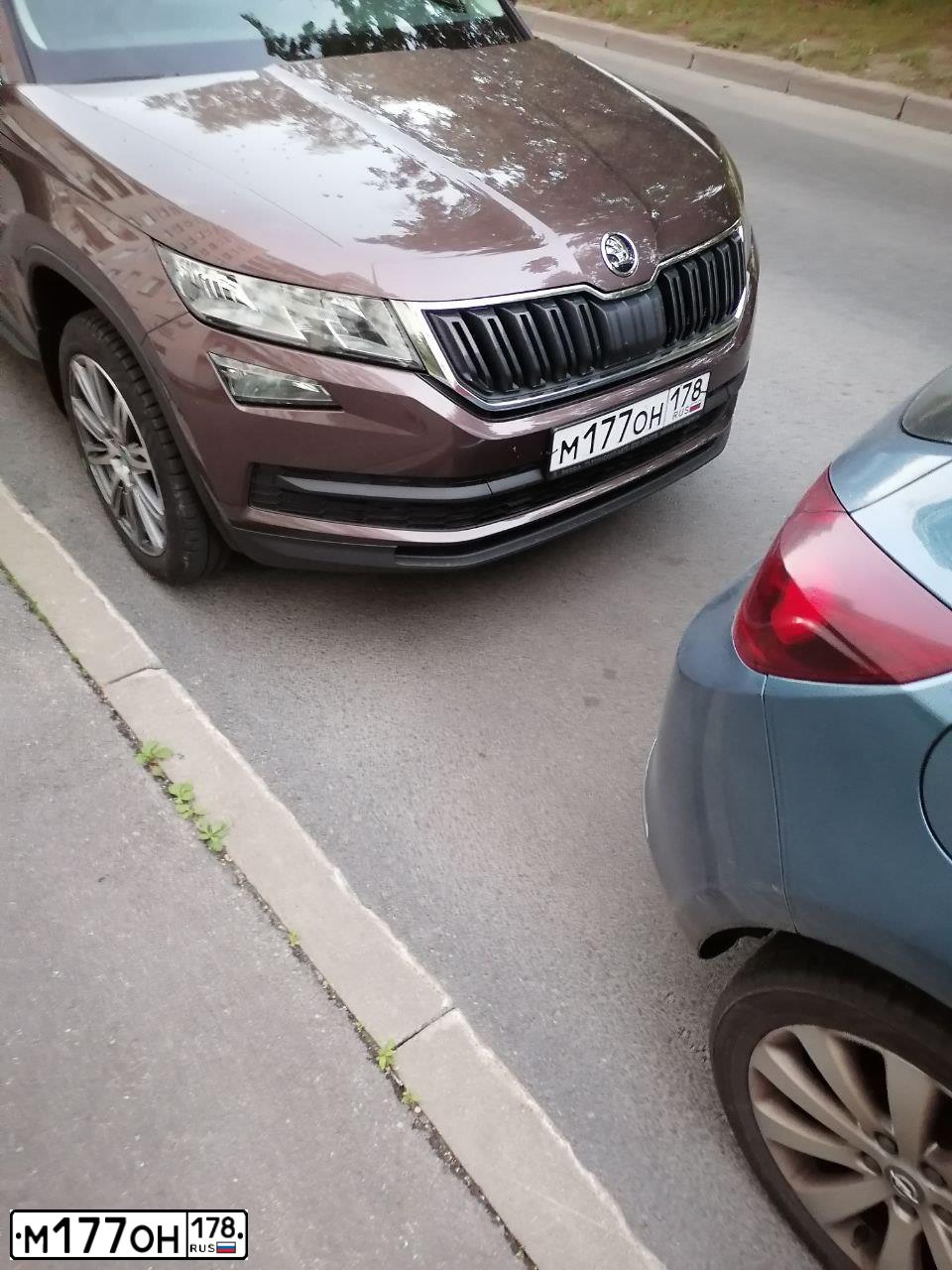 Фото автомобиля MAZDA 6, 2008 — госномер М177ОН178. Цвет: ЧЕРНЫЙ