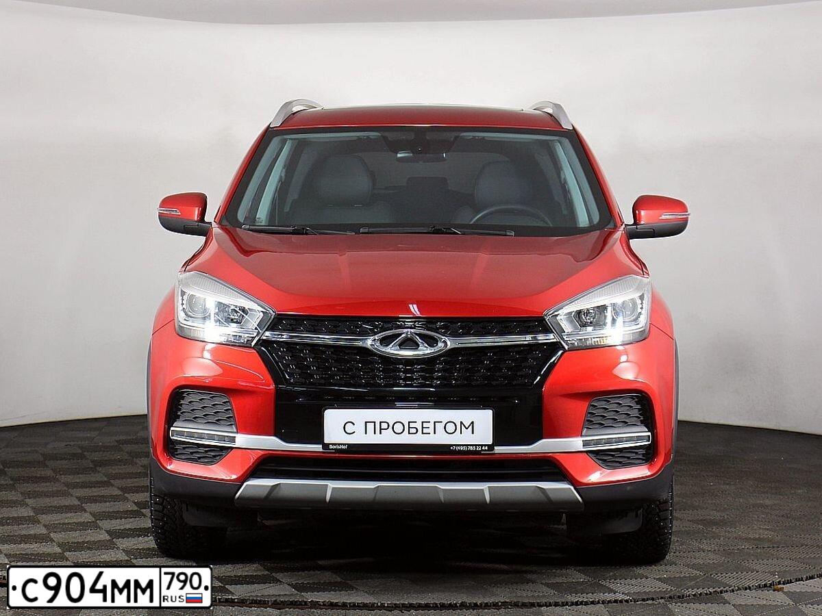 Фото автомобиля CHERY TIGGO4, 2022 — госномер С904ММ790. Цвет: Красный