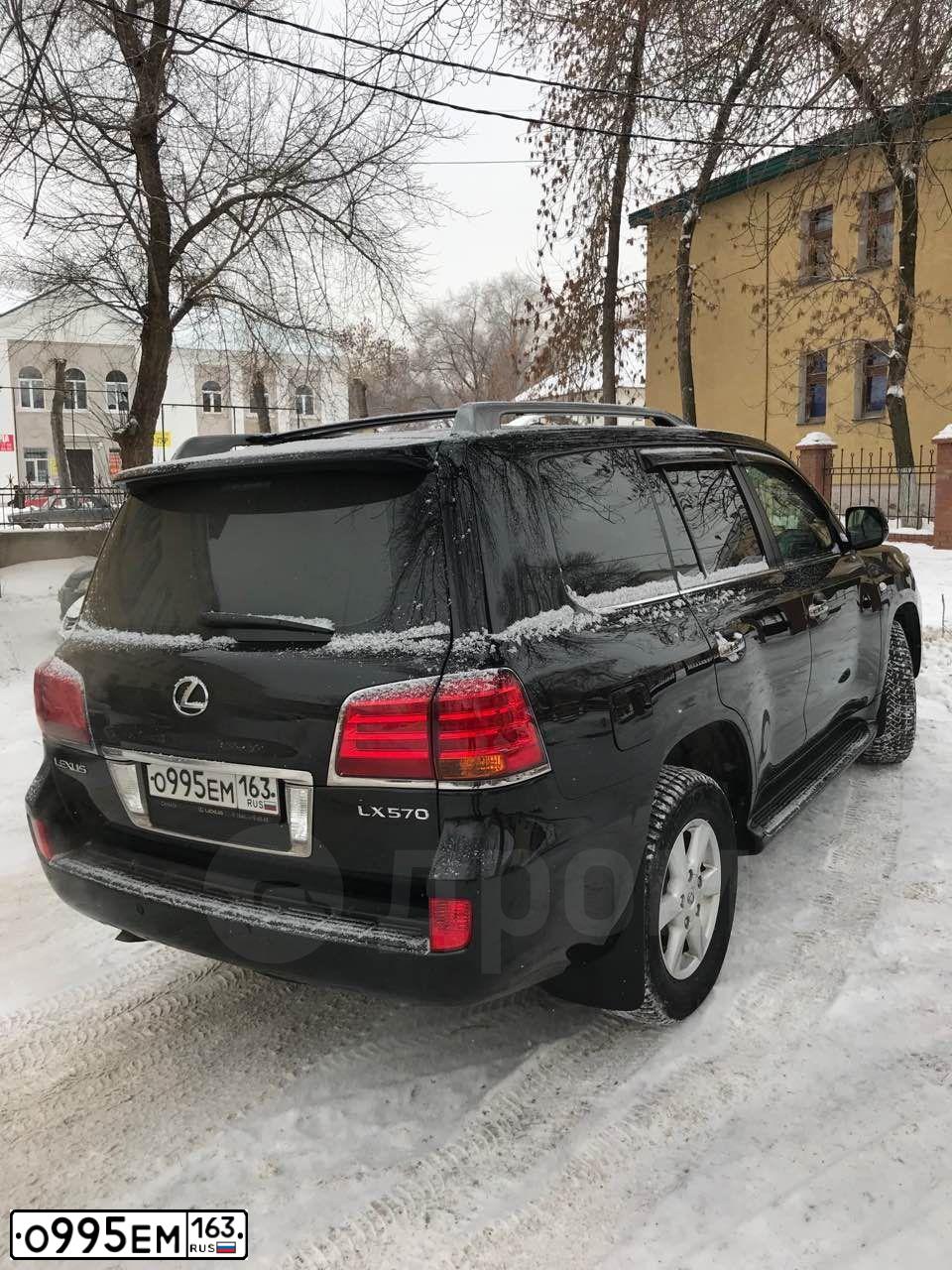 Фото автомобиля LEXUS LX, 2011 — госномер А888ВС763. Цвет: ЧЕРНЫЙ