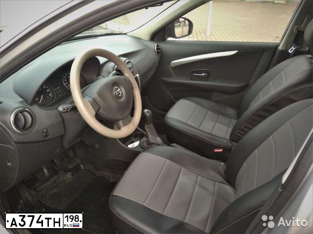 Фото автомобиля NISSAN ALMERA /AVTOVAZ/, 2018 — госномер А374ТН198. Цвет: Серебристый