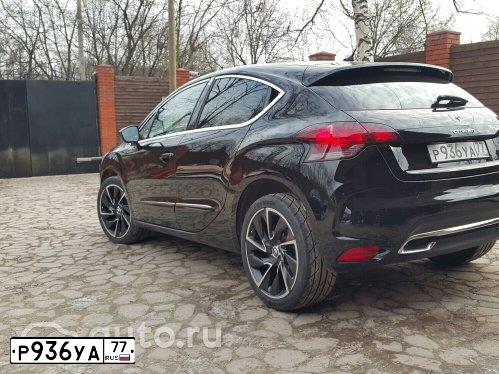 Фото автомобиля CITROEN DS4, 2012 — госномер Р936УА77. Цвет: ЧЕРНЫЙ
