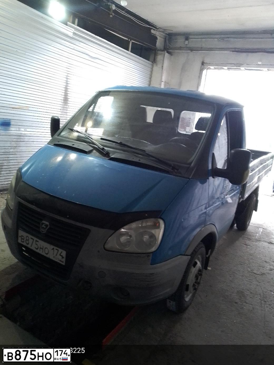 Фото автомобиля GAZ 3302, 2011 — госномер Т407ОУ196. Цвет: синий