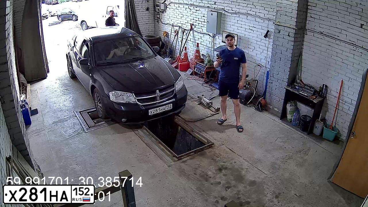Фото автомобиля DODGE AVENGER, 2008 — госномер К017НК138