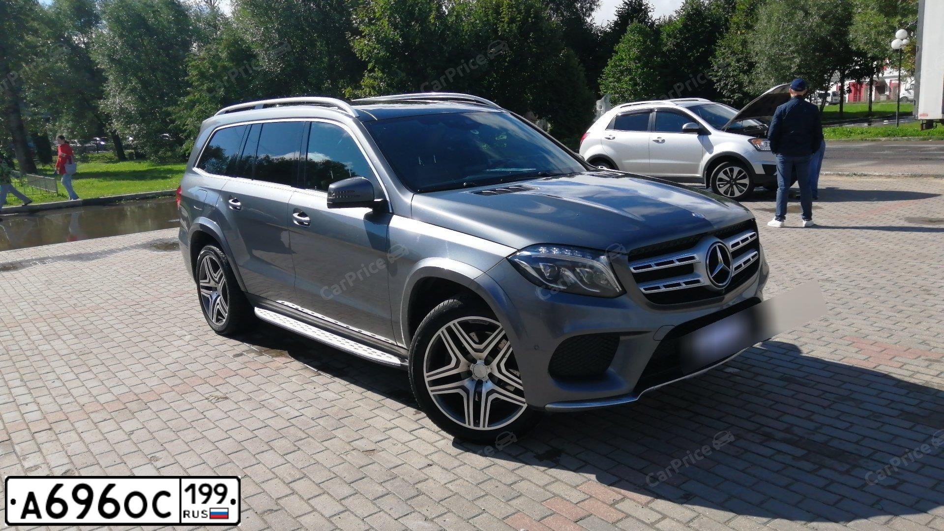 Фото автомобиля MERCEDES-BENZ GL350, 2014 — госномер В777УЕ76. Цвет: ЧЕРНЫЙ