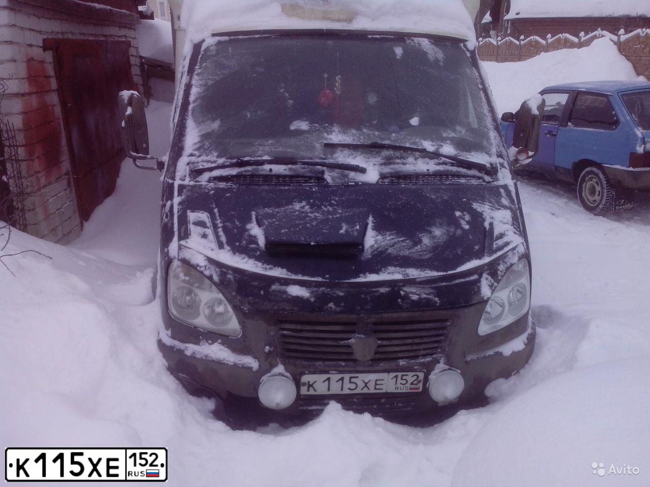 Фото автомобиля GAZ 3302 EL, 2005 — госномер А298УХ152. Цвет: БЕЛЫЙ