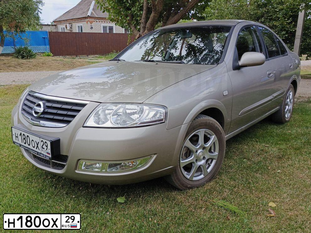Фото автомобиля NISSAN ALMERA, 2010 — госномер М264ТР763. Цвет: БЕЖЕВЫЙ
