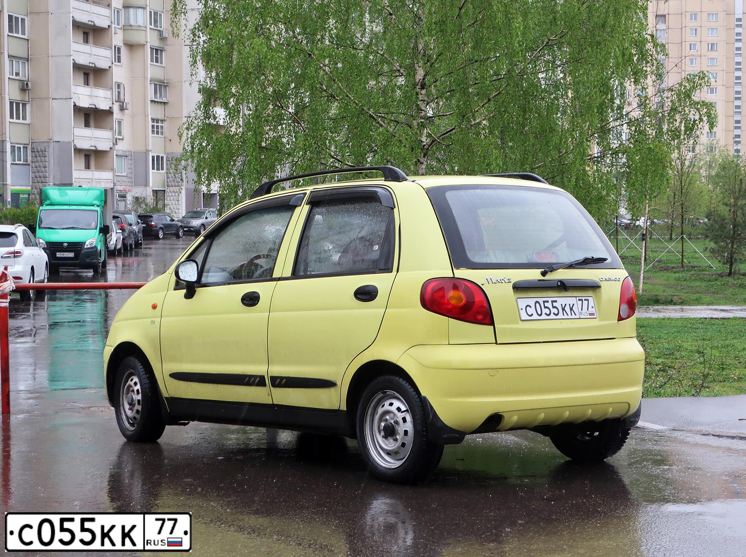 Фото автомобиля ZAZ -1102 TAVRIA, 1994 — госномер С055КК77. Цвет: темно-серый