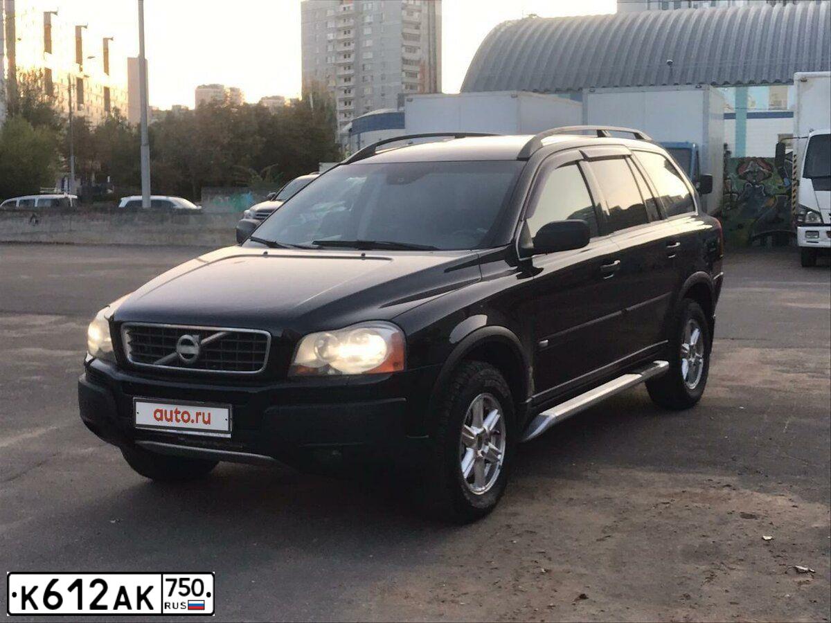 Фото автомобиля VOLVO XC90, 2005 — госномер Р148СР11. Цвет: ЧЕРНЫЙ