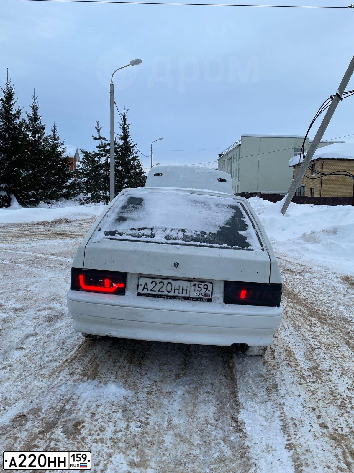 Фото автомобиля LADA 2114 SAMARA, 2011 — госномер А220НН159. Цвет: Белый
