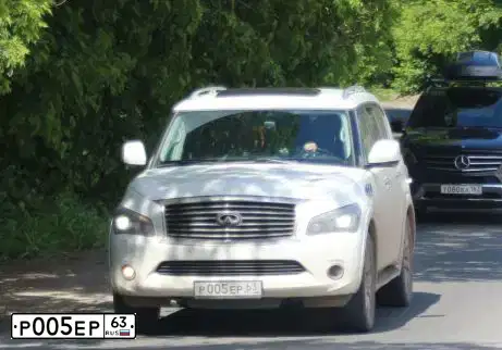 Фото автомобиля TOYOTA LANDCRUISER, 2011 — госномер А268МХ180. Цвет: Белый