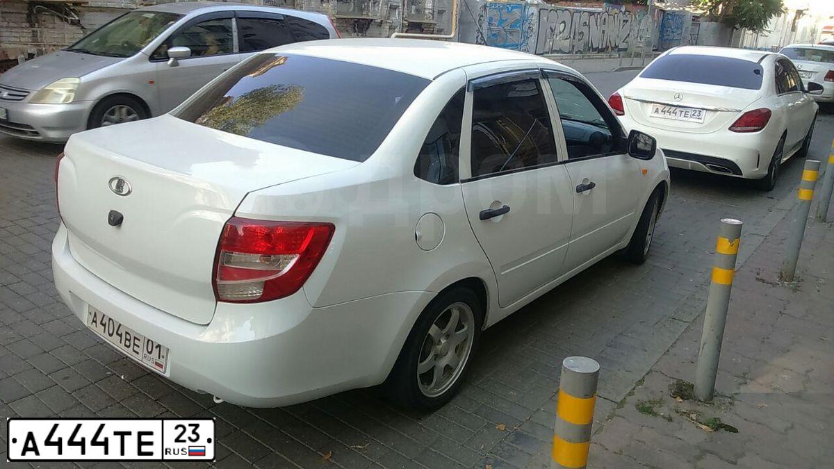 Фото автомобиля HONDA ACCORD, 2004 — госномер А444ТЕ23. Цвет: СЕРО-ЗЕЛЕНЫЙ