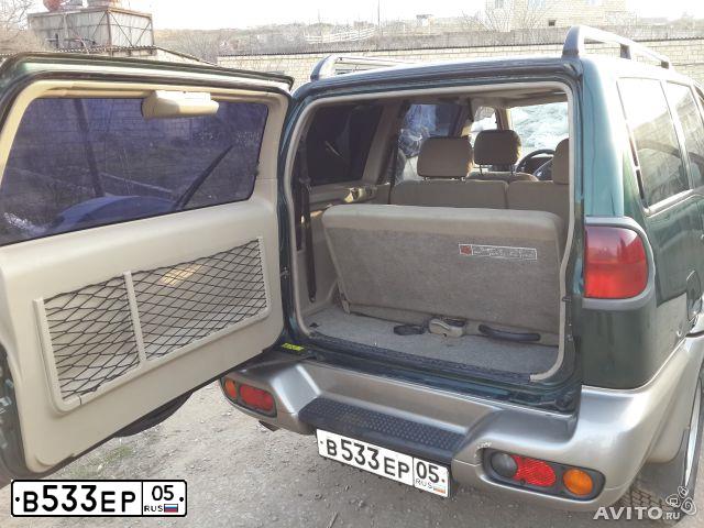 Фото автомобиля NISSAN TERRANO, 2001 — госномер В533ЕР05. Цвет: ЗЕЛЕНЫЙ