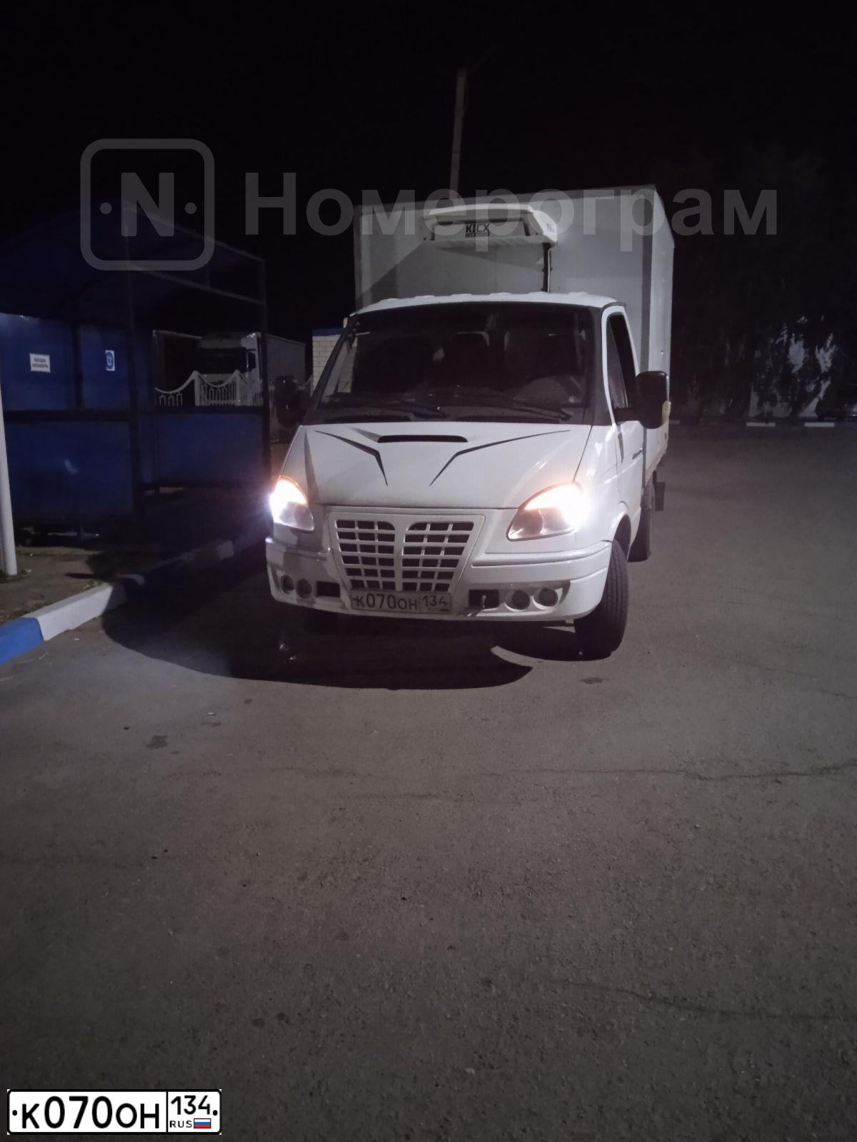 Фото автомобиля GAZ 3302 EL, 2012 — госномер О660НМ123. Цвет: Белый