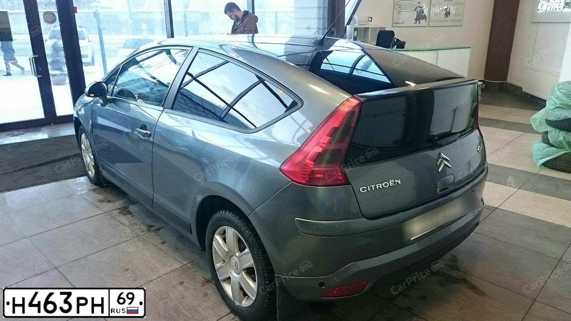 Фото автомобиля CITROEN C4, 2007 — госномер М706КР150. Цвет: СЕРЫЙ