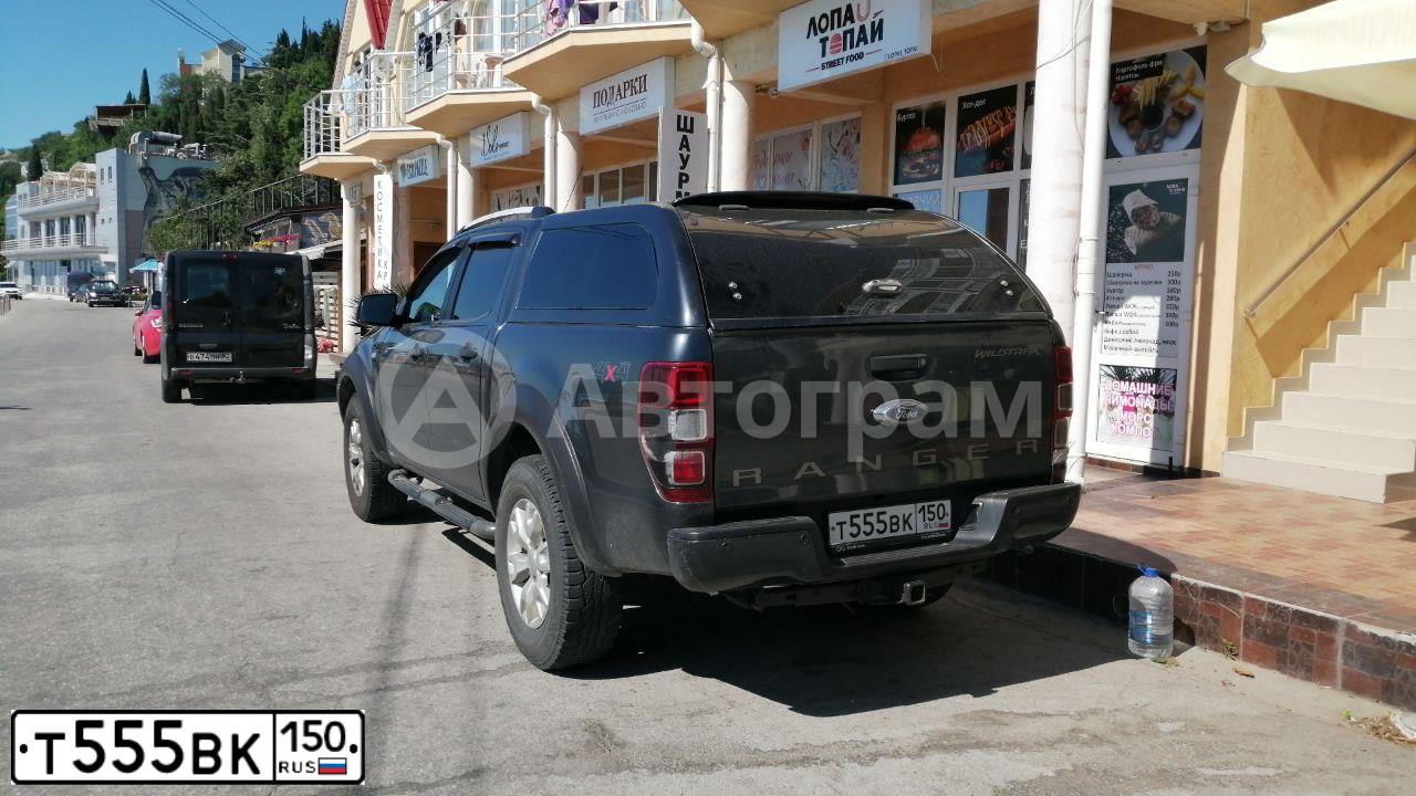 Фото автомобиля FORD RANGER, 2013 — госномер М666ВУ67. Цвет: ЧЕРНЫЙ