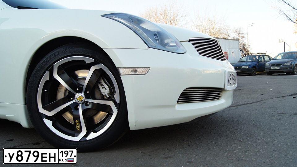 Фото автомобиля INFINITI I G, 2003 — госномер О705ХМ178. Цвет: Белый