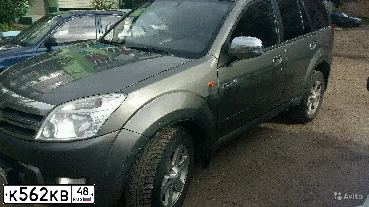 Фото автомобиля GREAT WALL HOVER, 2008 — госномер К685ОВ164. Цвет: Серый