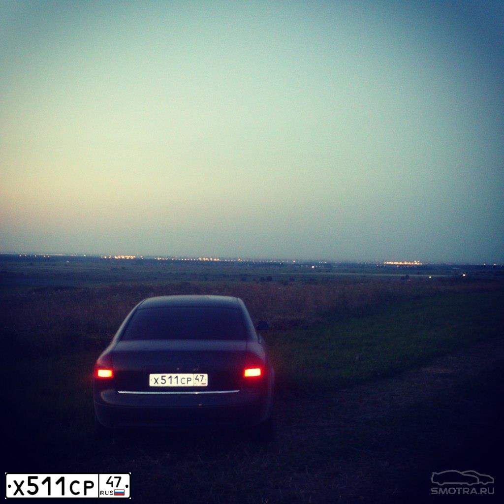 Фото автомобиля AUDI A6, 1999 — госномер Х511СР47. Цвет: Темно-зеленый