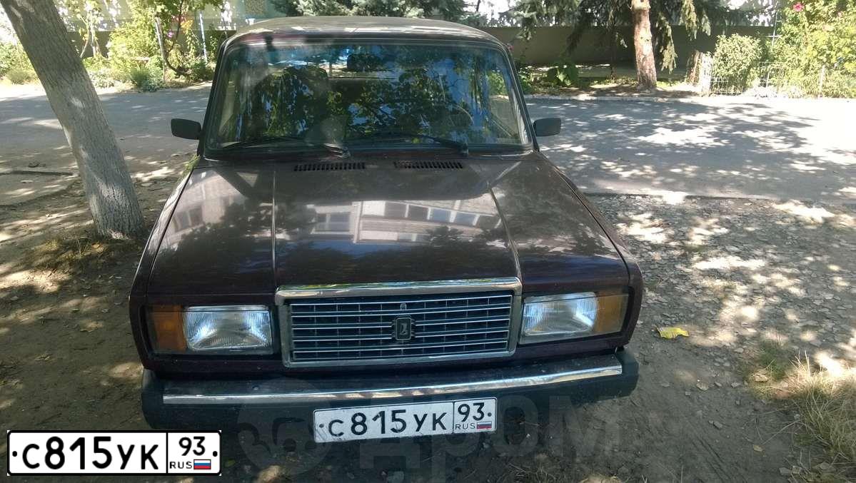 Фото автомобиля LADA 2107 LADA, 2006 — госномер К629ХР186. Цвет: ТЕМНО-ВИШНЕВЫЙ