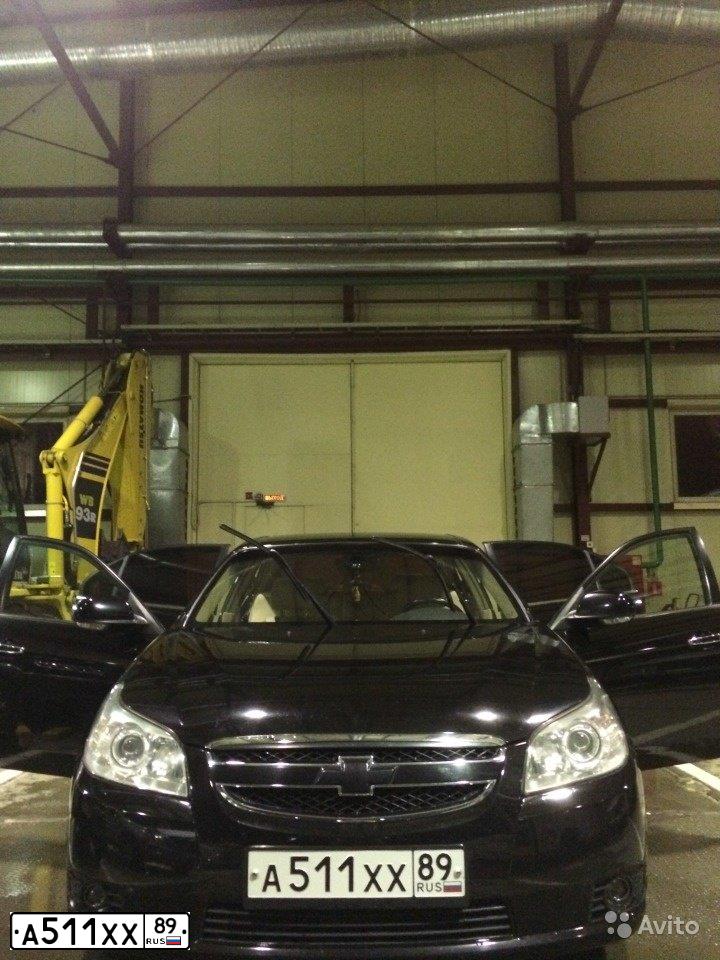 Фото автомобиля CHEVROLET EPICA, 2008 — госномер С614КК89. Цвет: ЧЕРНЫЙ