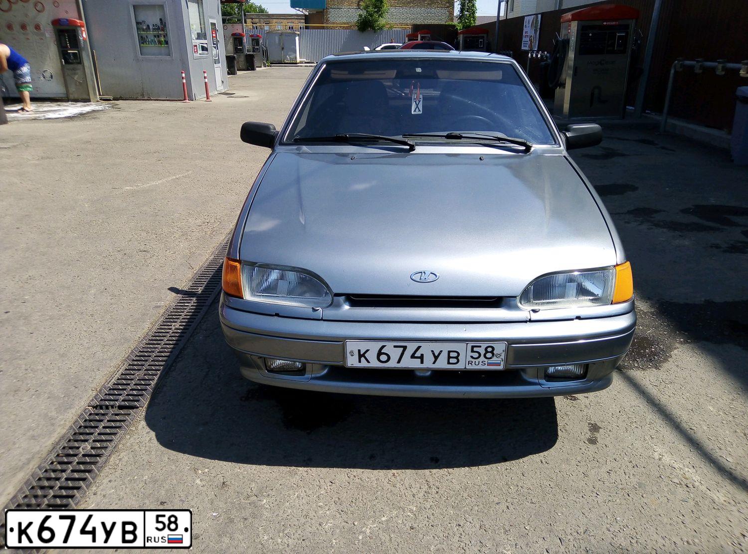 Фото автомобиля LADA 2114 SAMARA, 2007 — госномер М874ОН13. Цвет: СРЕДНИЙ СЕРО-ЗЕЛЕНЫЙ МЕТ