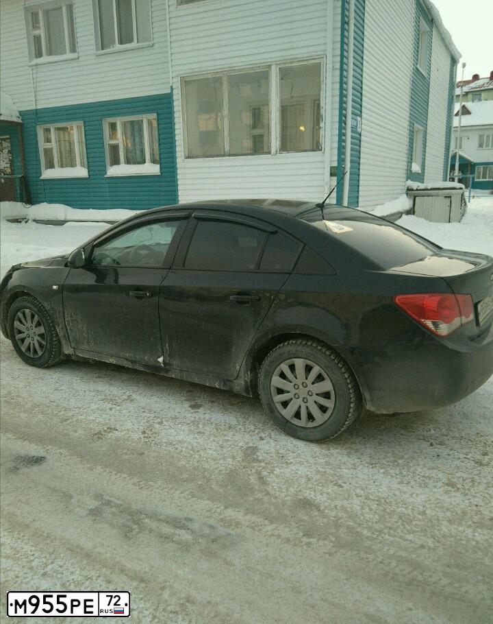 Фото автомобиля CHEVROLET CRUZE, 2009 — госномер Р507СР126. Цвет: ЧЕРНЫЙ