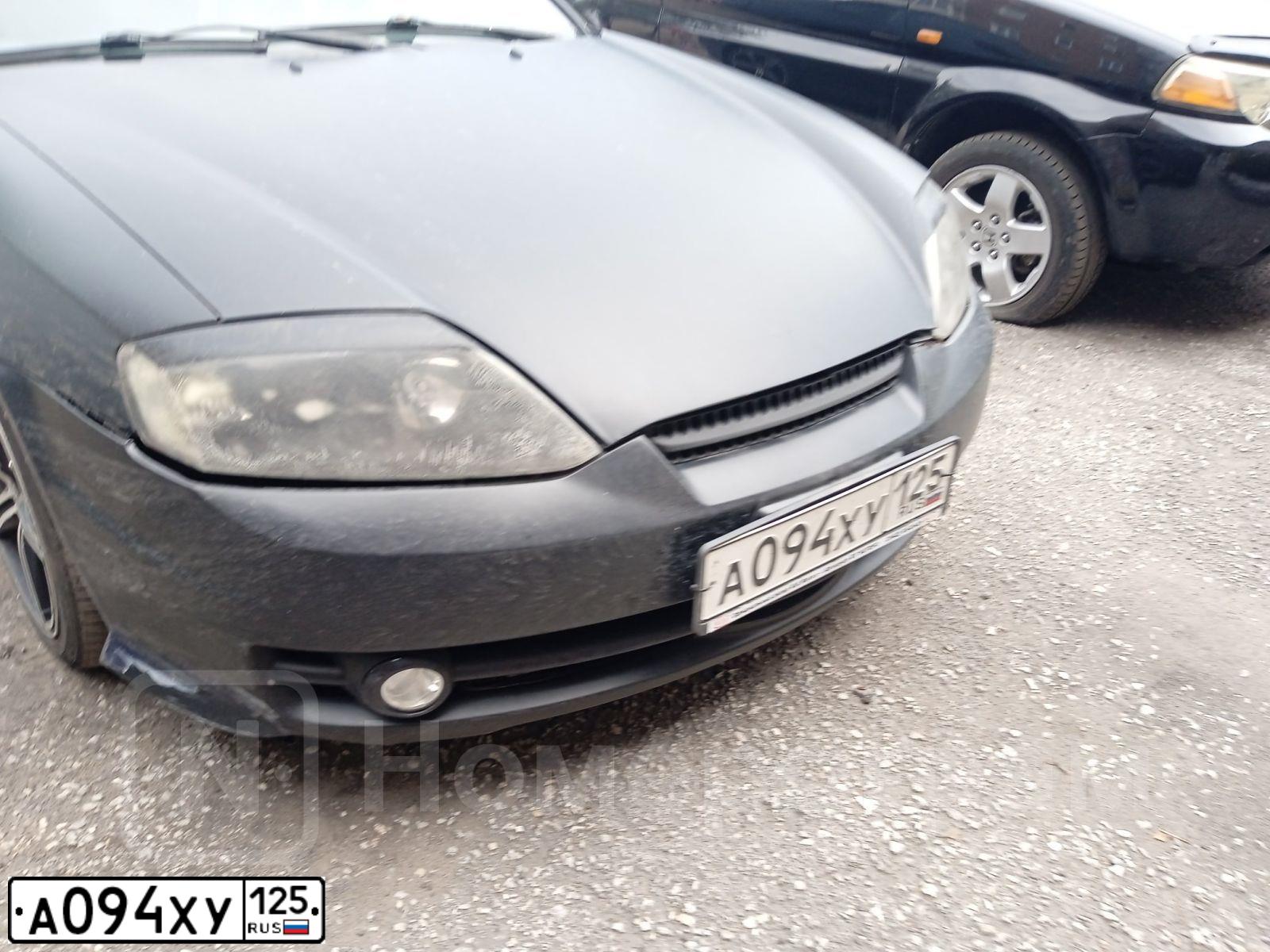 Фото автомобиля HYUNDAI GK 2.7 GLS, 2005 — госномер Т567РЕ142. Цвет: ЧЕРНЫЙ