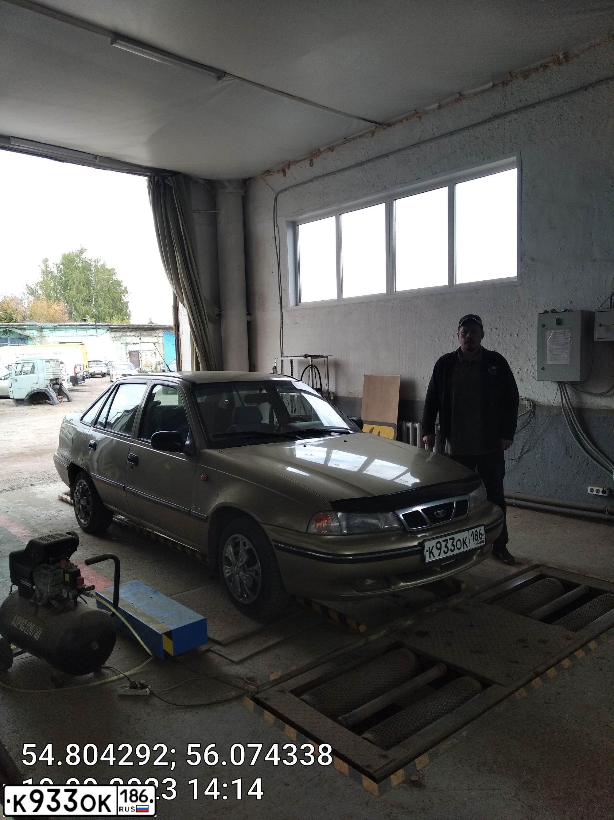 Фото автомобиля DAEWOO NEXIA, 2006 — госномер М676РХ702