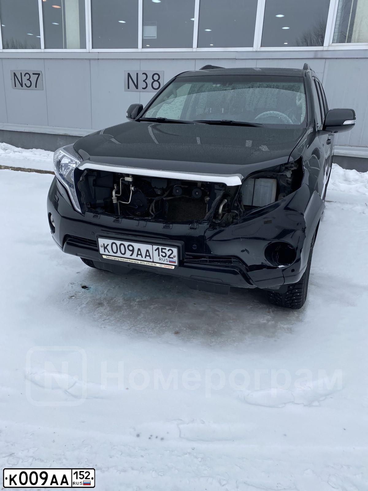 Фото автомобиля HONDA CR-V, 2008 — госномер К009АА152. Цвет: СЕРО-СИНИЙ