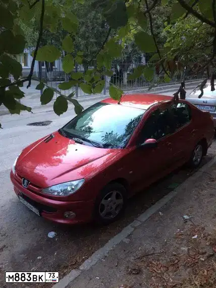 Фото автомобиля LADA PRIORA, 2008 — госномер Т539НК73. Цвет: Сине-Черный