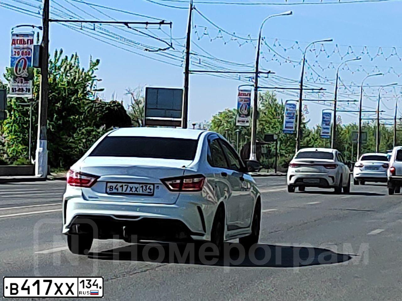 Фото автомобиля ЛАДА GFL 110 LADA VESTA, 2017 — госномер К779МК761. Цвет: БЕЛЫЙ