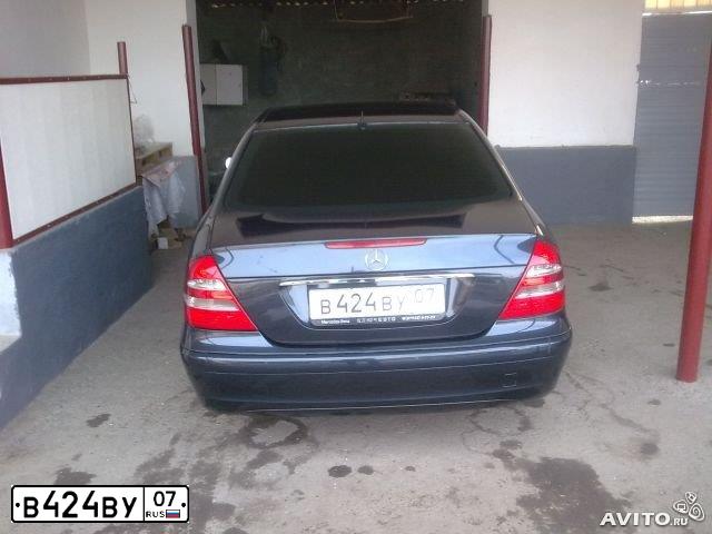 Фото автомобиля MERCEDES E-KLASSE, 2002 — госномер К243СР126