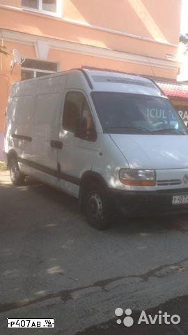 Фото автомобиля RENAULT MASTER, 2003 — госномер К909ВТ53. Цвет: Белый