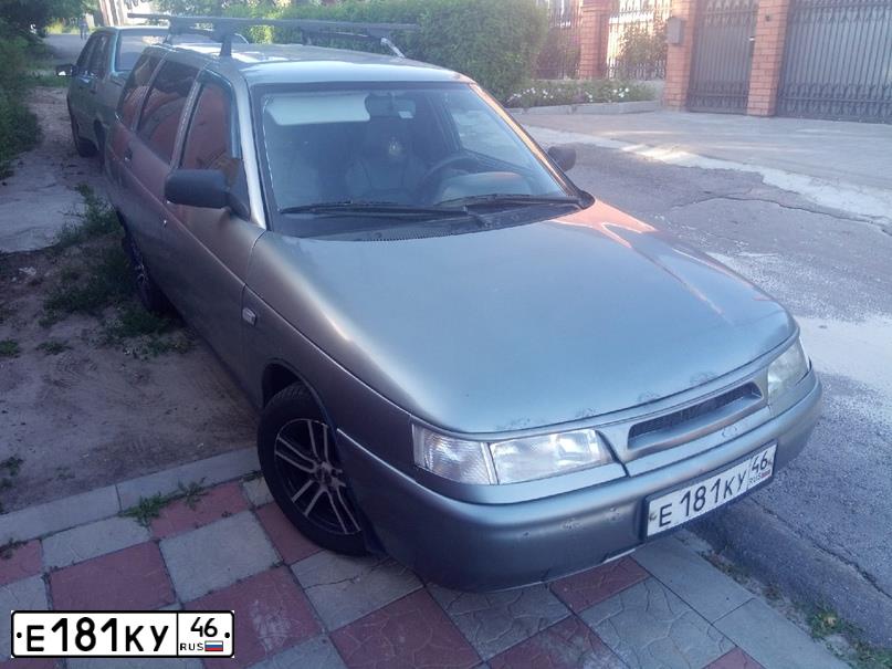 Фото автомобиля LADA 2111, 2006 — госномер В304ТР09. Цвет: средний серо-зеленый металлик